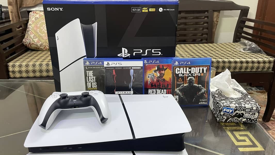 Playstation 5 Hardly 10 Days Used 0