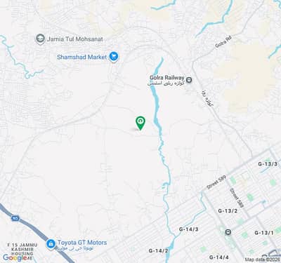 5090 = 20 Marla Plot For Sale in F-14/3 Islamabad