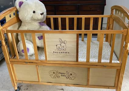 Baby Cot / Baby Crib for Sale – Excellent Condition