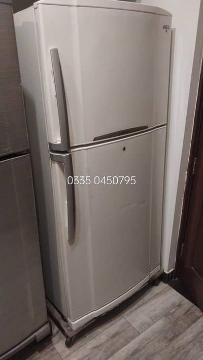 Large 21.8 Cu. Ft No Frost Refrigerator – Excellent Working Condition