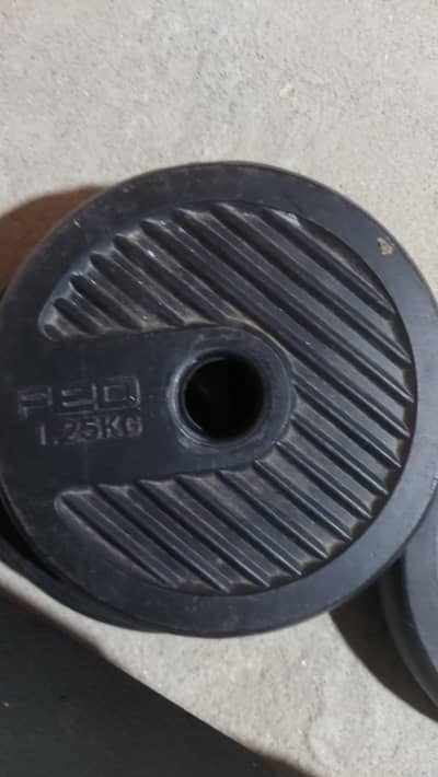 Dumbbells and weight pIates