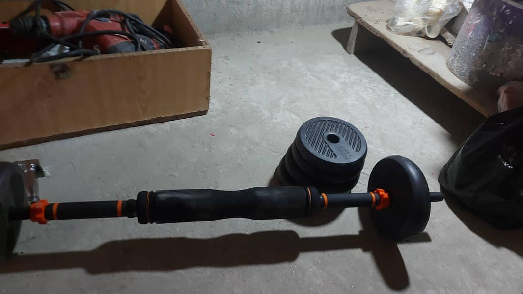 Dumbbells and weight pIates 2