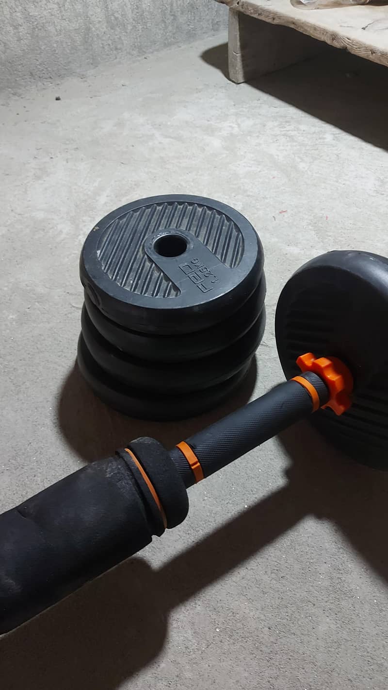 Dumbbells and weight pIates 4