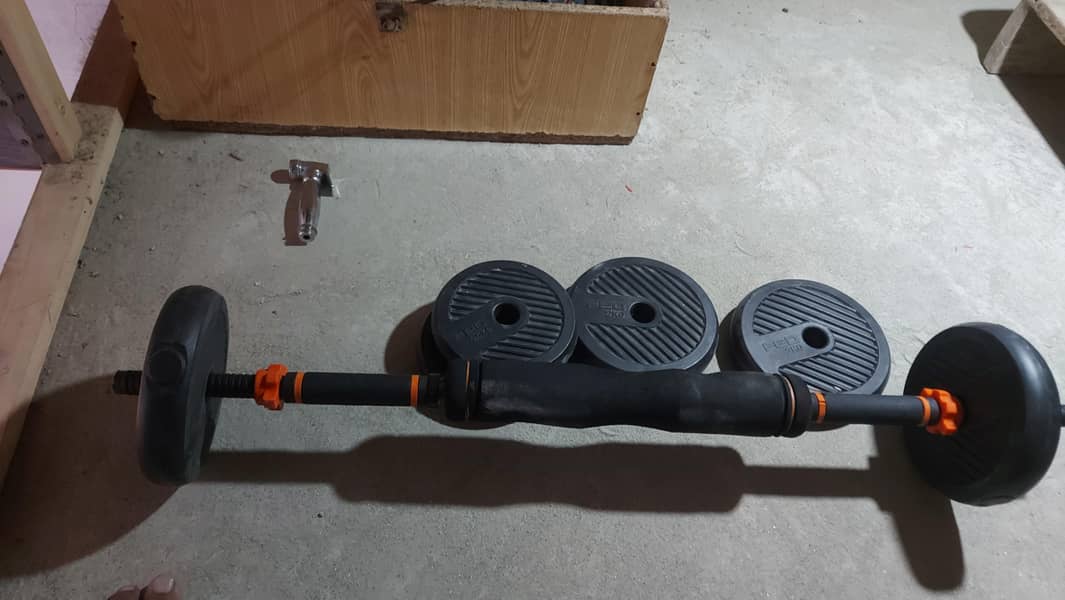 Dumbbells and weight pIates 5