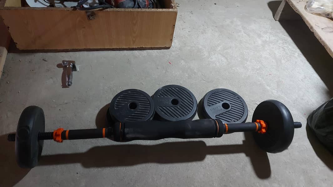 Dumbbells and weight pIates 7