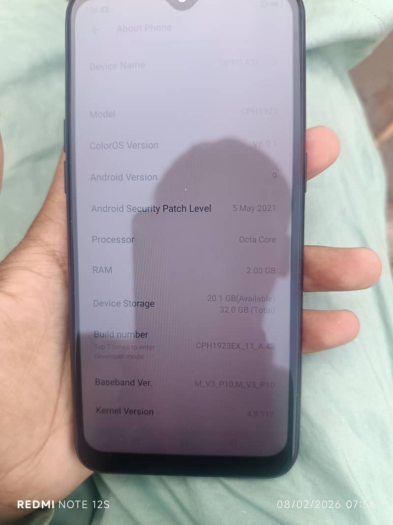 OPPO A1k 2