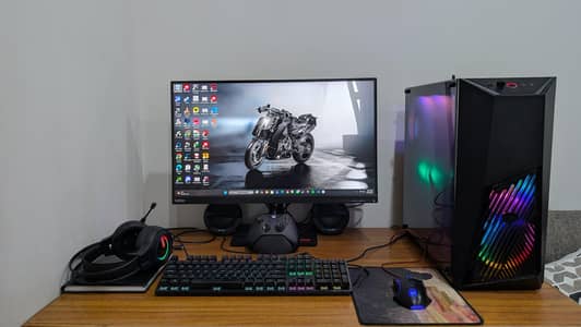 Complete Gaming PC Setup – Ryzen 5 5600, RTX 3080 10GB, 32GB RAM