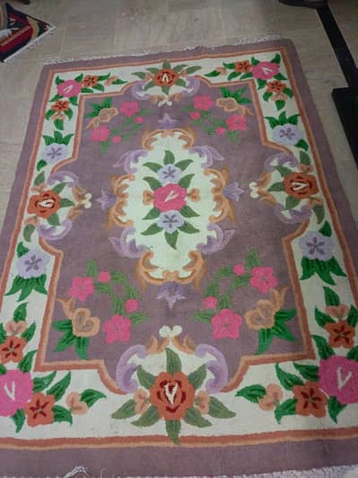 one Turkish carpet 12 feet length, 6 feet widgt,