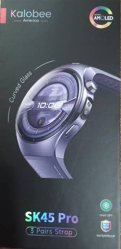 Kalobee SK45 Pro 3 Pairs Strap watch Imported from China. Ai Smartwatch