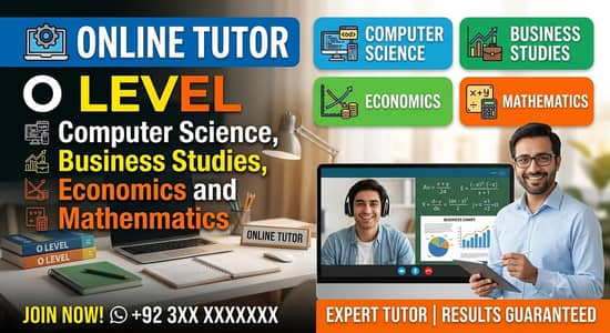 Online Tutor for O'level