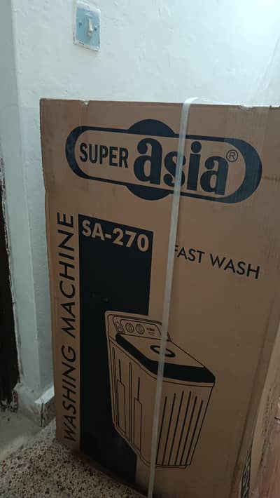 Brand new super asia washing machine and dryer
