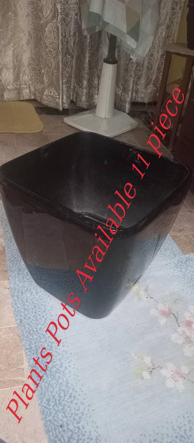 Pots Available 8 pieces Empty Black Large 2