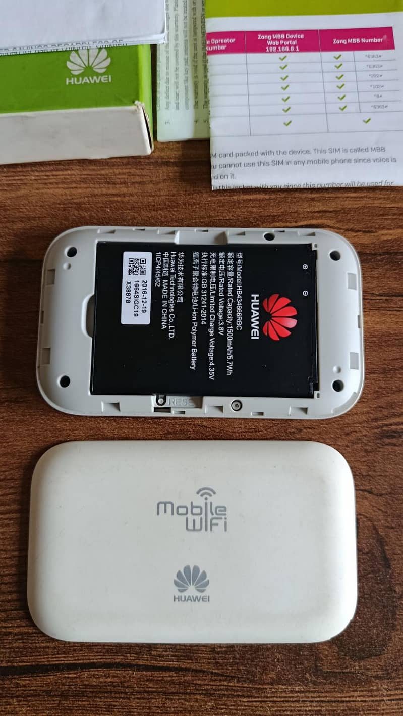 Zong 4G WiFi device 1