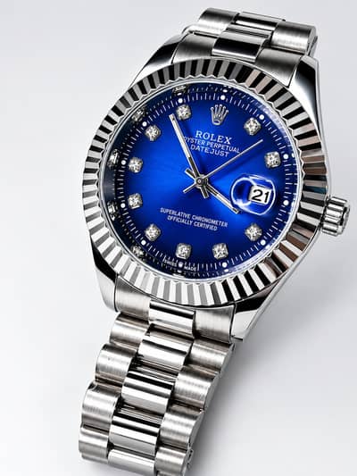 Premium, metallic, weighted watches