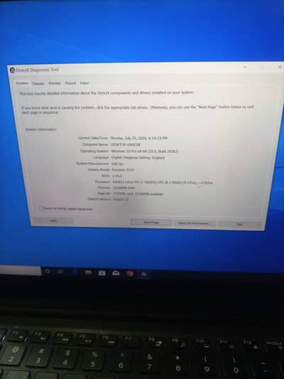 Dell precision 5520