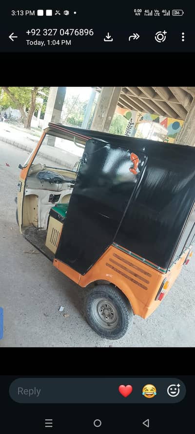 yah riksha argent mein sel karna hai mobile number 03002942023