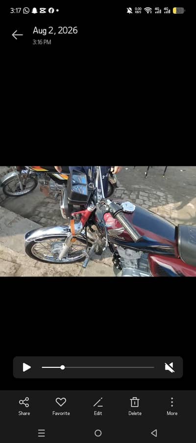 Honda CG 125 for Sale – Excellent Condition