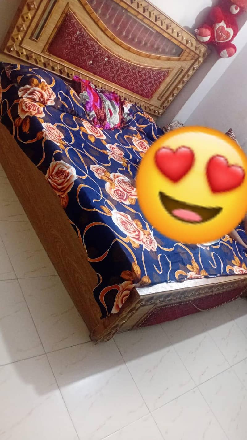 bed and divider 1