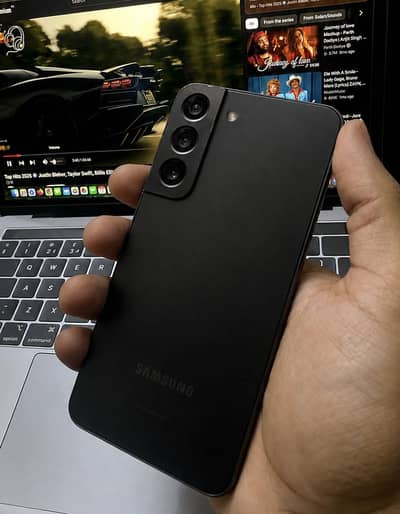 Samsung Mobile S22 | 8/128GB | Black Color | available