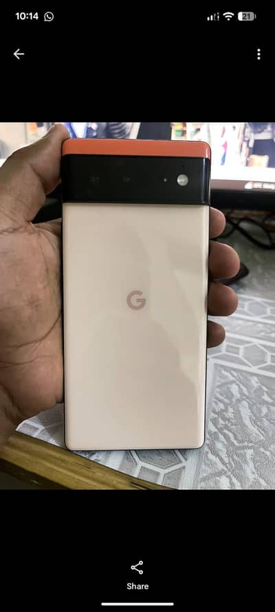 Google Pixel 6 Official pta 10/10 No. exc