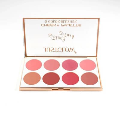 Just Glow Cheeky palette -8 color Blusher | Everyday & Party Glam