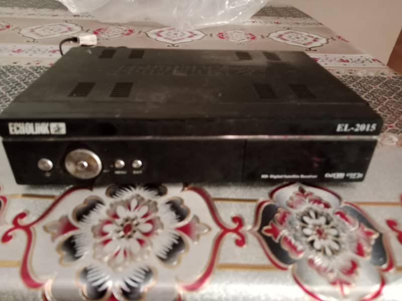 Dish with receiver 3