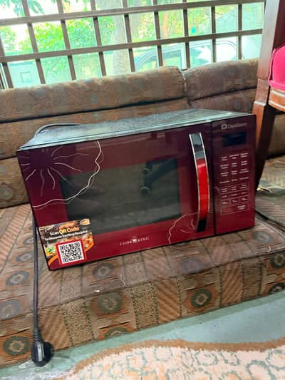 Dawlance microwave oven and fryer grill