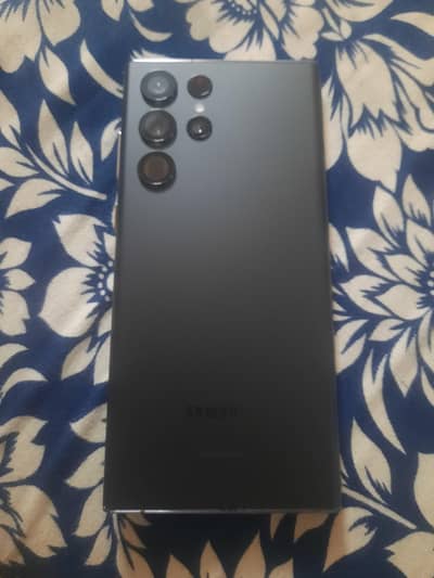 s22ltra non pta black color 10/10  12/256