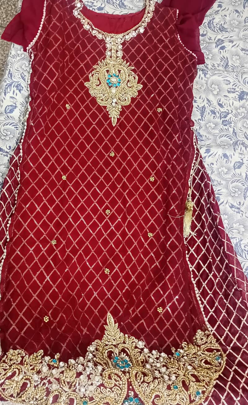 Maroon maxi 0