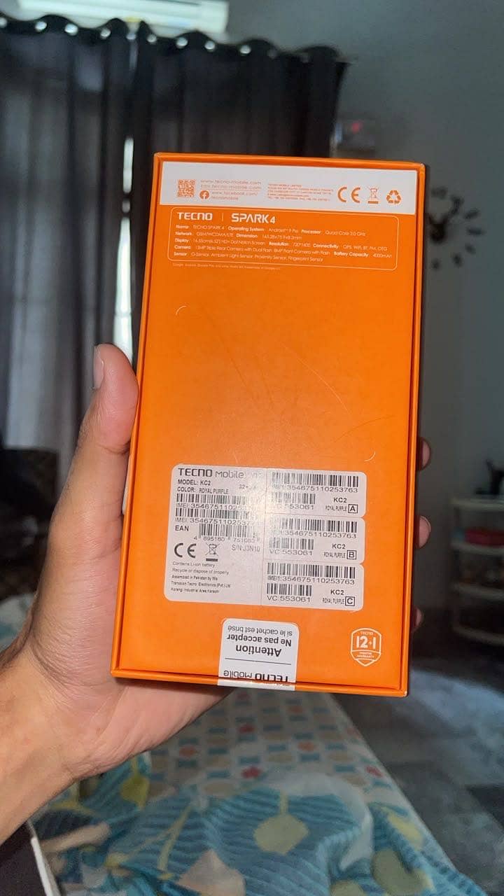 Tecno Spark 4 7