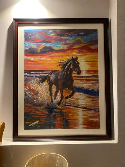 Horse true rythm painting
