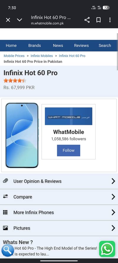 Infinix Hot 60Pro