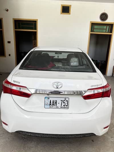 Toyota Corolla XLI 2016