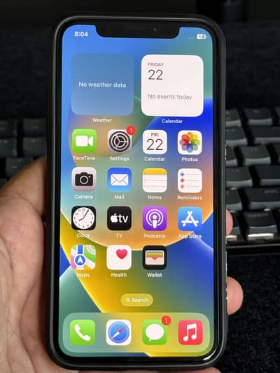 iPhone X 64GB  black - PTA Approved