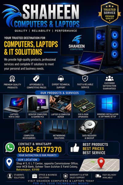 SHAHEEN COMPUTERS & LAPTOPS