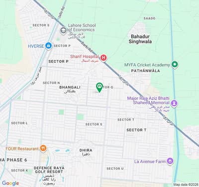 Ideally Located 5marla Plot Facing 1 Kanal Is Up For Sale In Q Block Phase 7