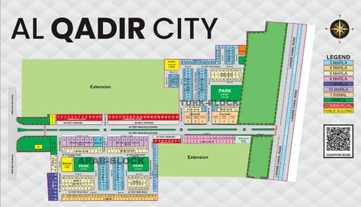 Al Qadir City: 5 Marla On-Ground Plots