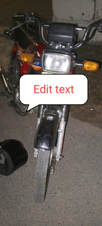 Honda 70c arjant far sal