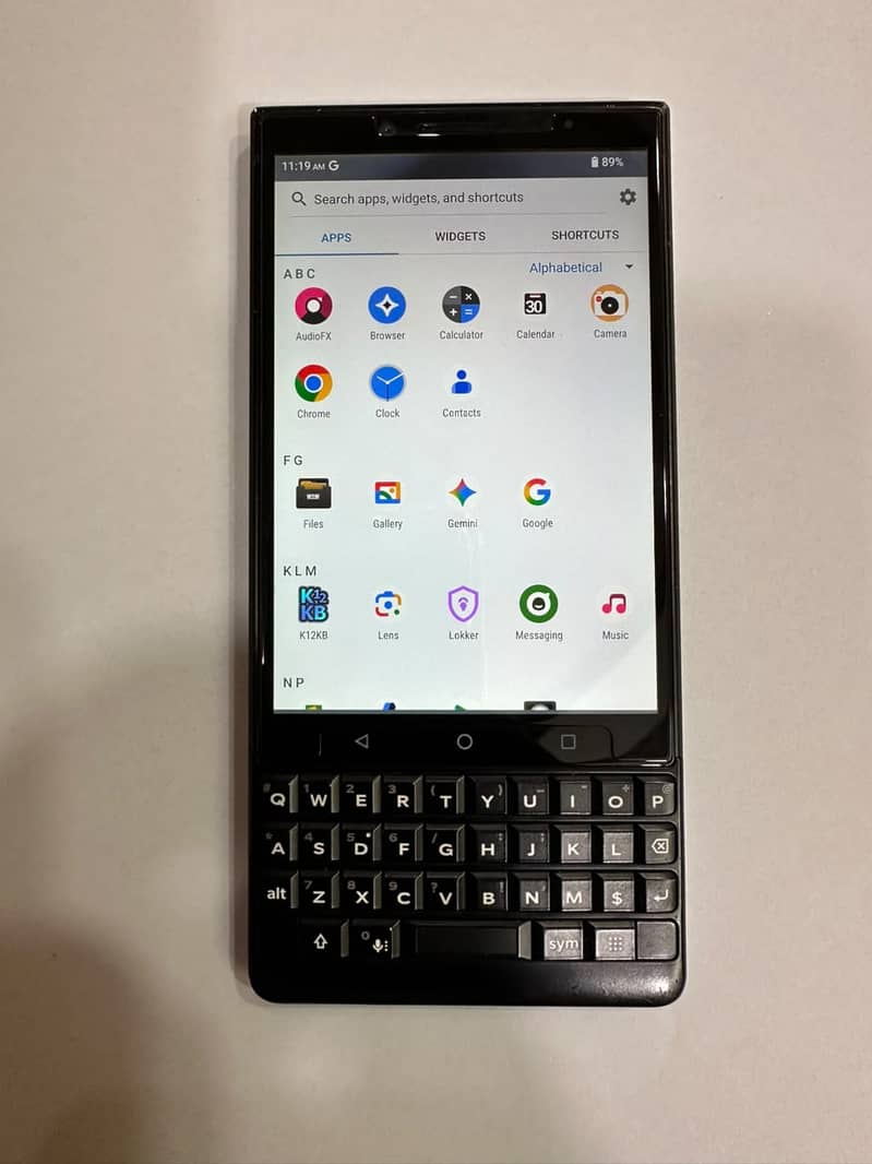 BlackBerry KEY2 8