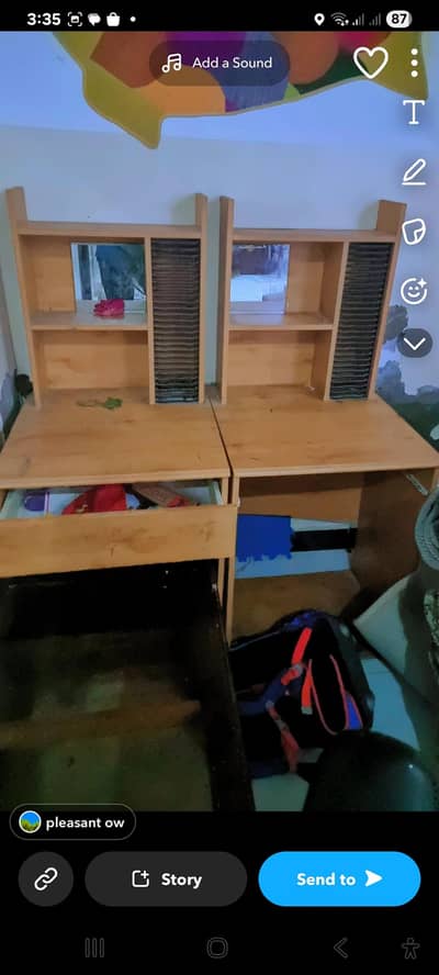 KIDS STUDY TABLES Pairs