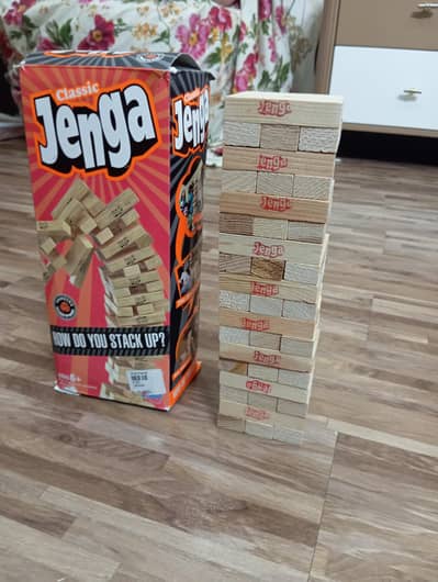 Football and Jenga Game