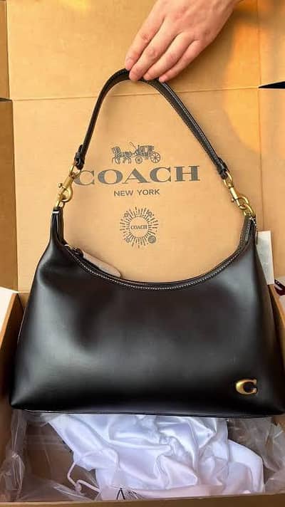 Coach Black Brand New Bag From USA With Complete Packing