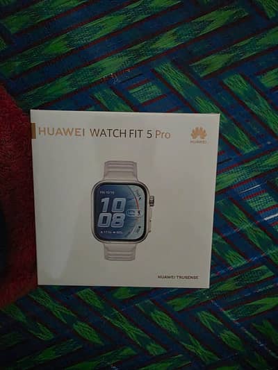 Huawei Watch Fit 5 Pro | Brand New Sealed | Global/UAE Version | Vert
