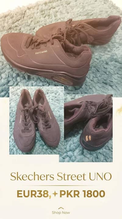 Sketchers Street UNO thrifted EUR 38