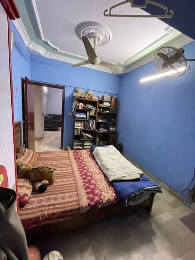 1st Floor 3 Bed Dd West Open Flat For Sale Block K North Nazimabad