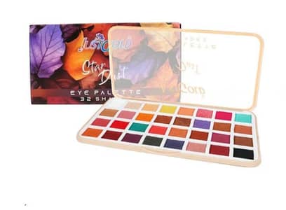 JustGold Star Dust 32-color Eye Palette | Glow hub