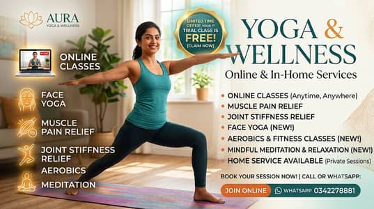 yoga online and physical class