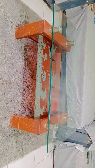 Glass Top Center Table