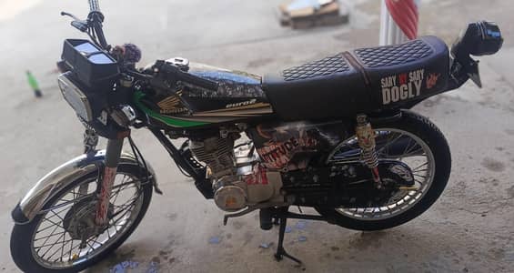 Honda 125 10 by 10 Condition