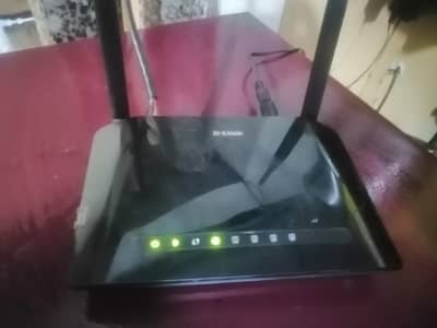 Double Anteena D Link Router